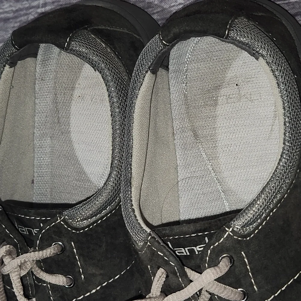Dansko Leather‎ Upper Fabric Lining Gray Casual Comfort Shoes - Size EU 40